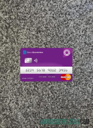 Banco Angola Económico Mastercard Photolook Frente modelo